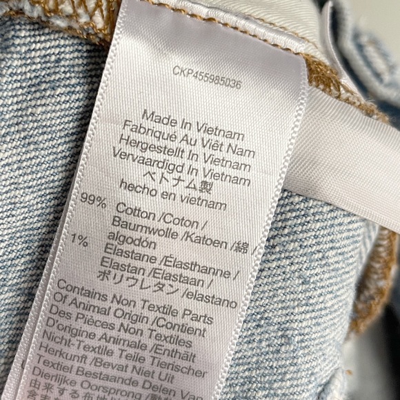 Madewell The Perfect Vintage Jean 32P | High-Rise Classic Straight Denim - Picture 8 of 12